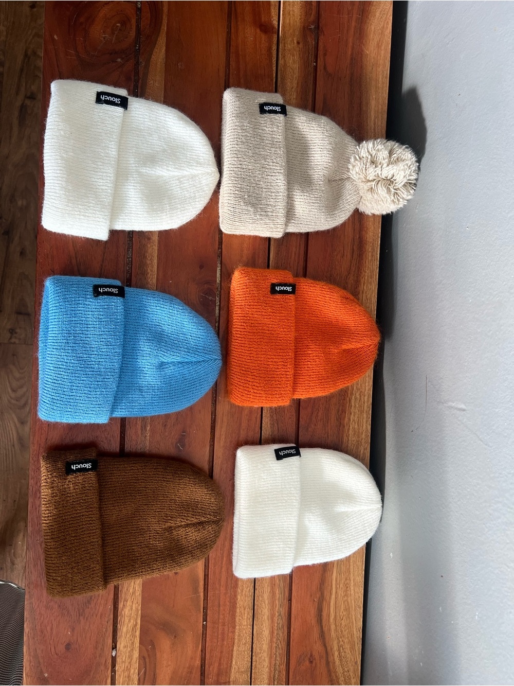 Slouch Baby Knit Beanie Bundle – 6 Winter Hats